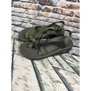 Chaco Z Sandals Men's Olive Green‎ Camo Strappy Sport Outdoor Hiking sz11